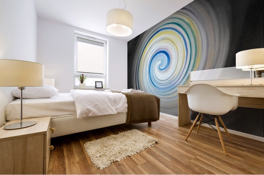circling Mural print