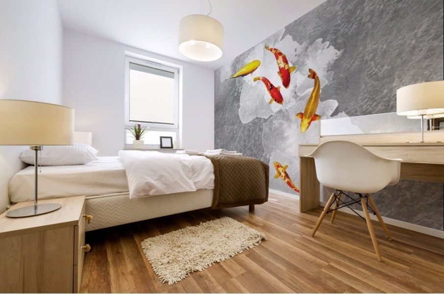 GoldFish Mural print