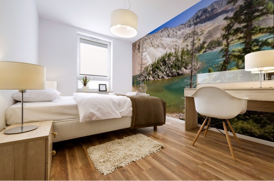 Lake Agnes Colorado  Mural print