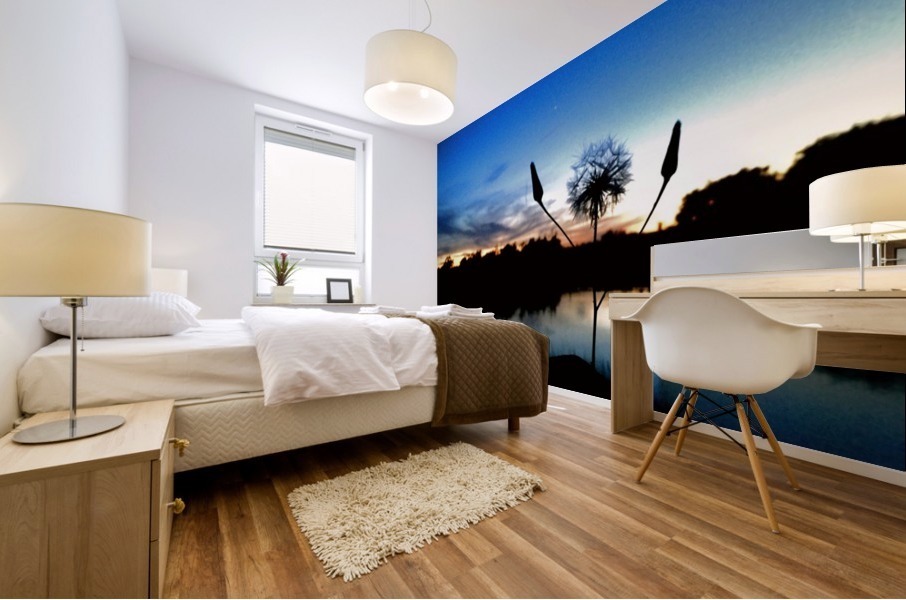 The Night Mural print