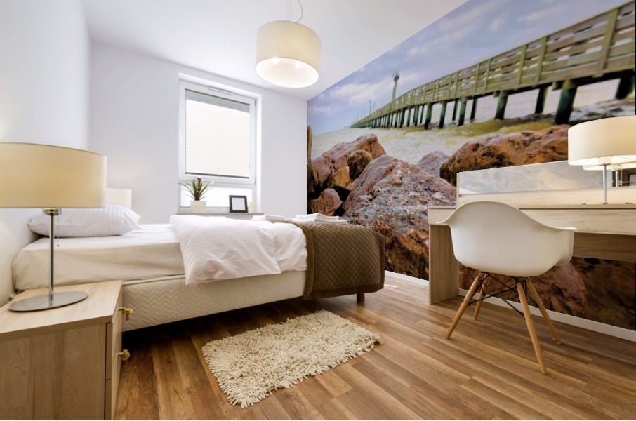 Sylvan Beach Mural print