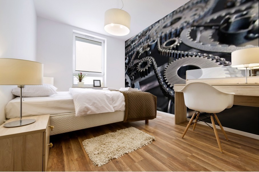 Cam chain Mural print