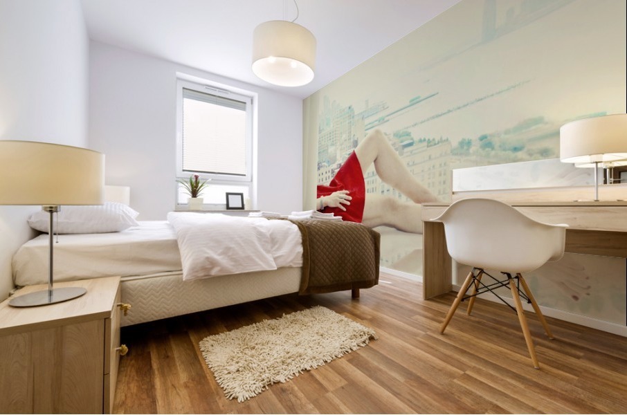 lazy afternoon Mural print