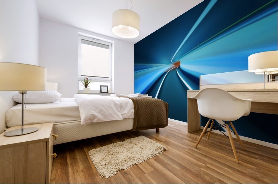 Tunnel Vision Mural print
