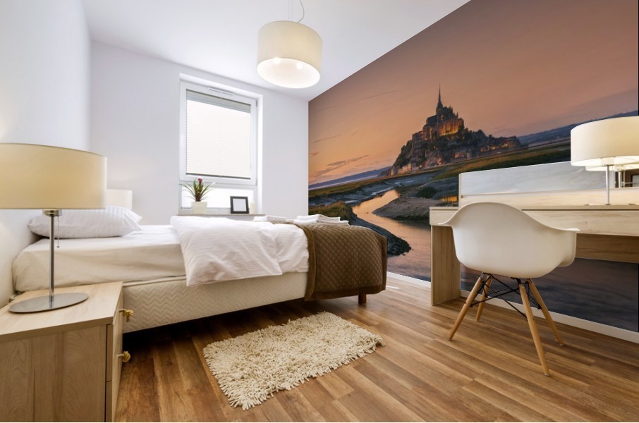 Orangine Mural print