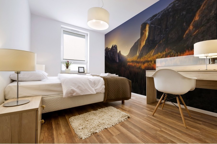 Yosemite Firefall Mural print