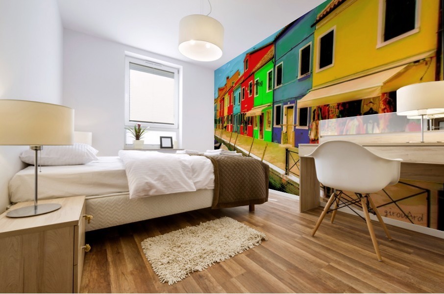  Dimanche à Burano  Mural print