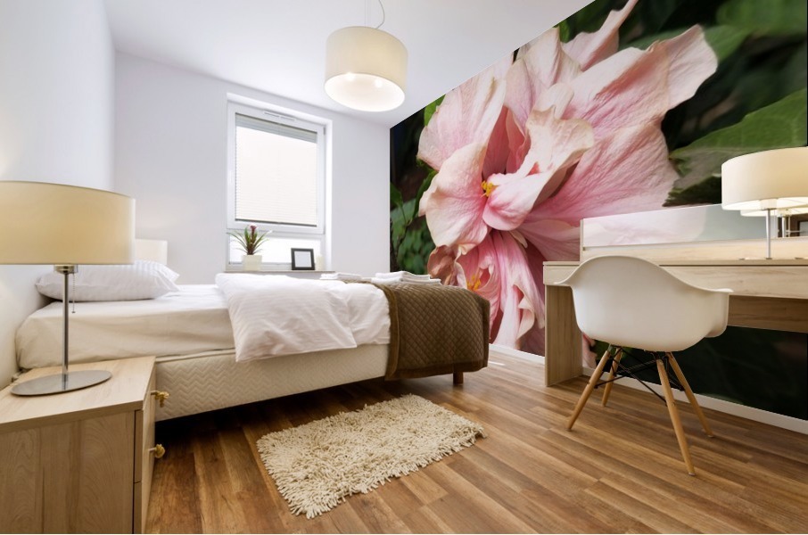 hibiscus Mural print