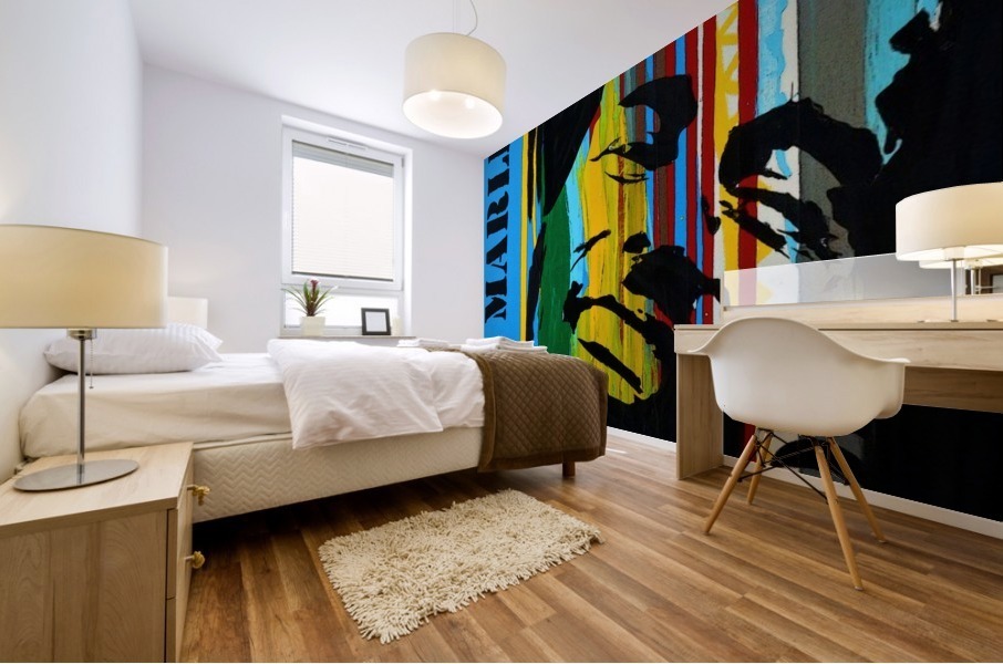 bobMarley Mural print