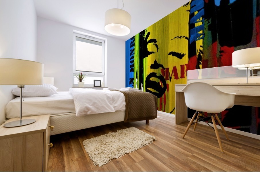 Marilyn Monroe Mural print