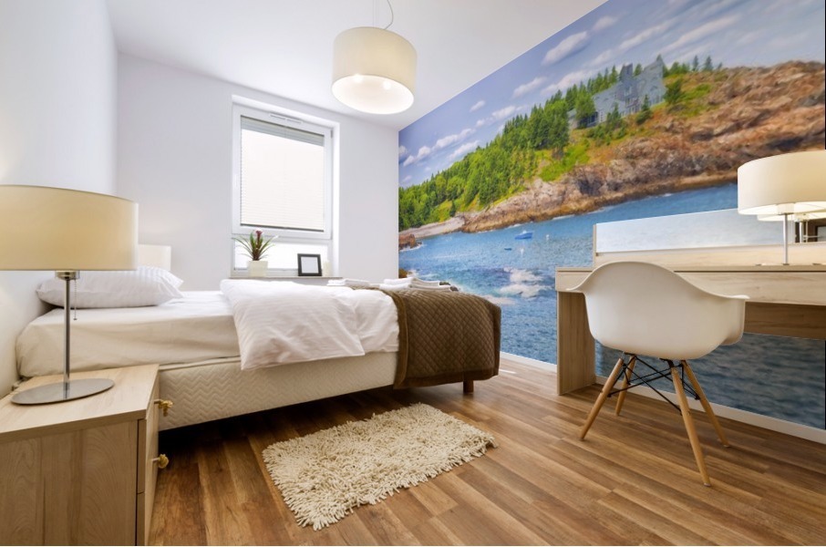 Acadia Bay Mural print