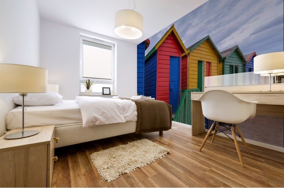 Muizenberg Beacg Mural print