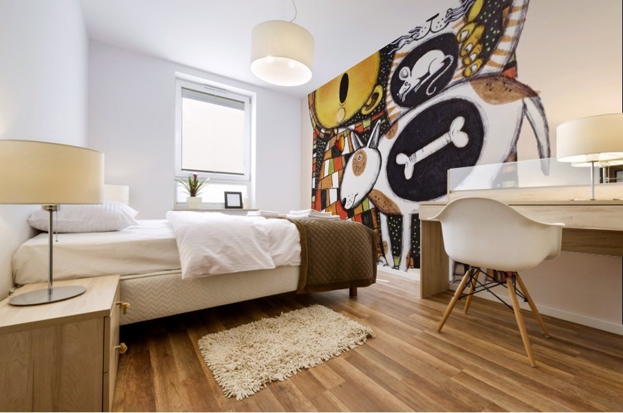 Praise Creatures 122 Mural print