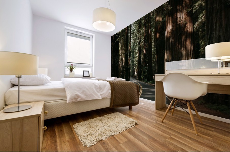 Avenue of the Giants Mural print