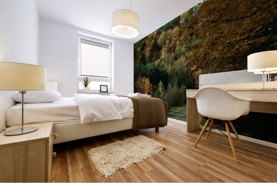 Route dautomne Mural print
