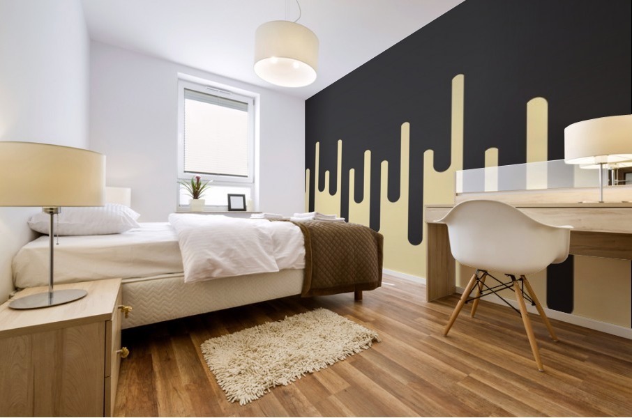 Vanilla Melting Tone Mural print