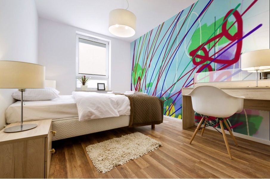 My feelings Mural print