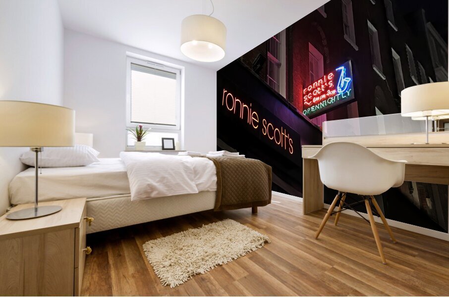 Ronnie Scotts Jazz Club Soho Mural print