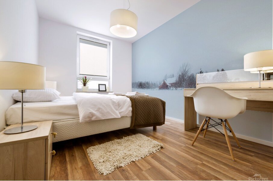 Snowstorm Mural print