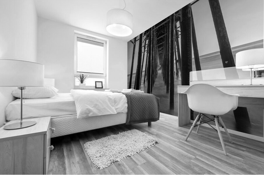 Something Lies Beneath Mural print