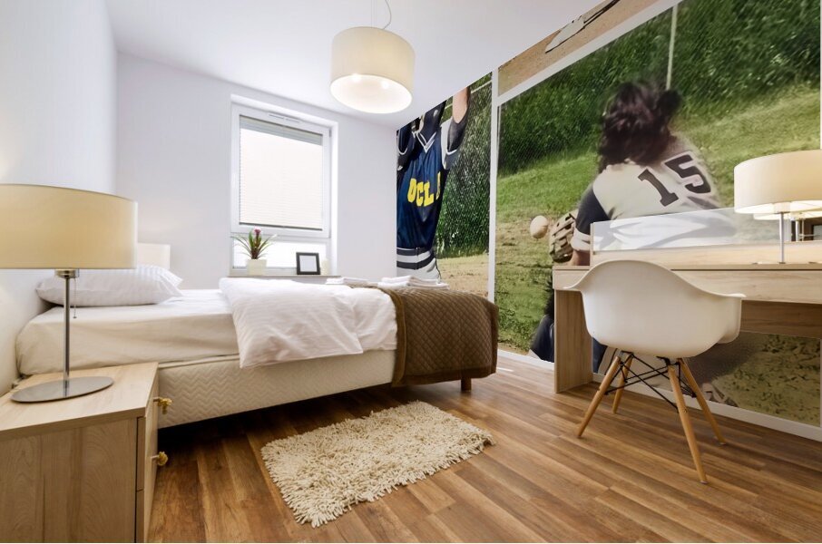 1980 ucla softball  Mural print