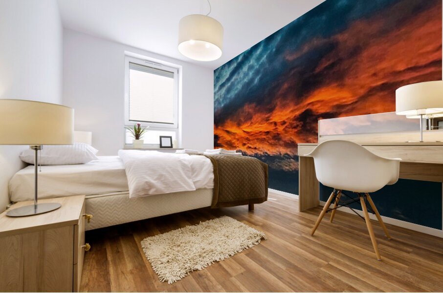 Phase Shift Mural print