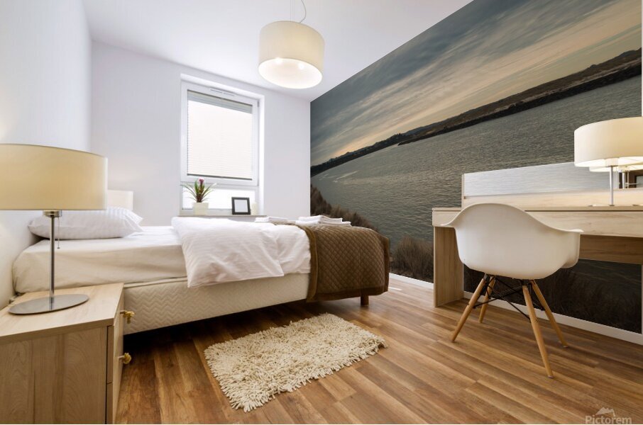 Siuslaw North Jetty - Florence Oregon Mural print
