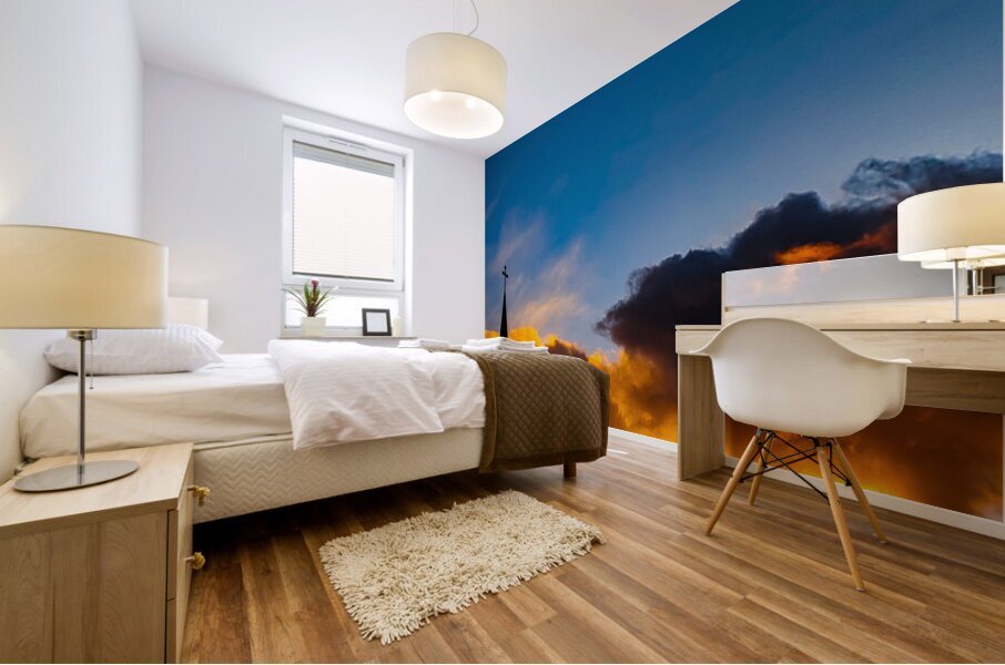 Hell or High Water Mural print