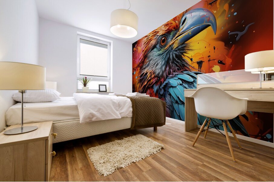 Eagle Beauty Mural print