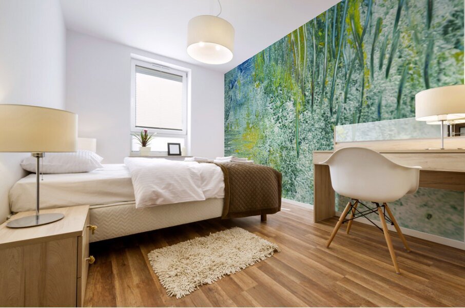 Blue Lake  Right Mural print