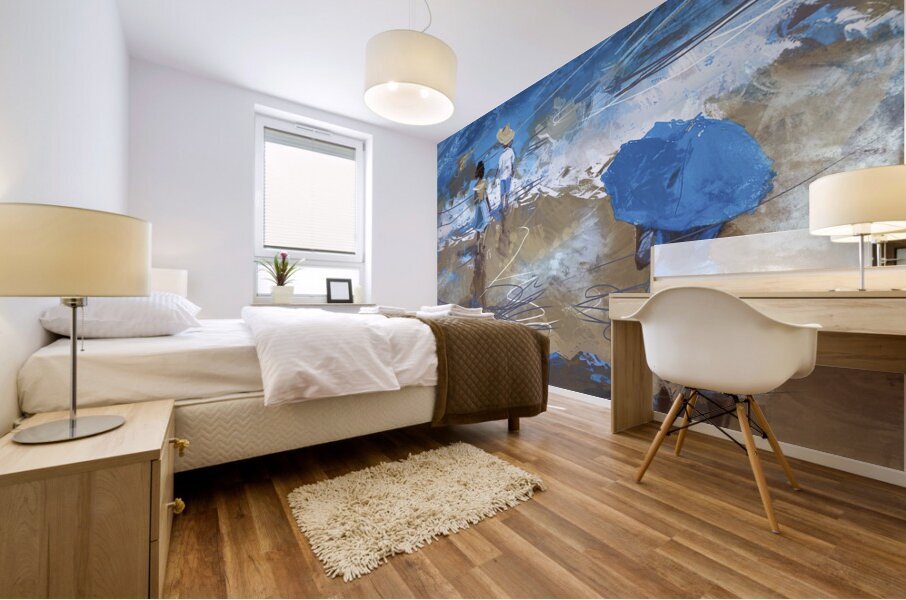 Water Testers Mural print