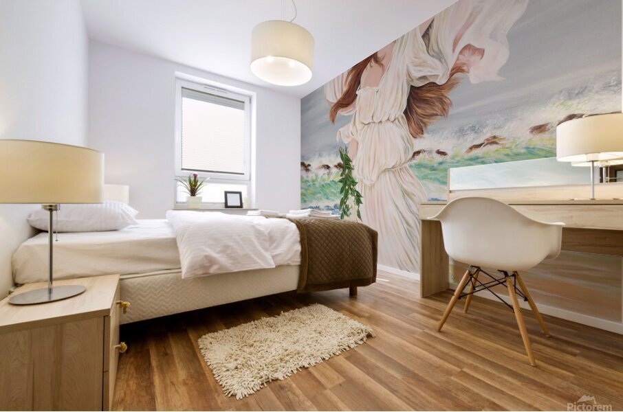  Goddess of Love - Painting Mural print