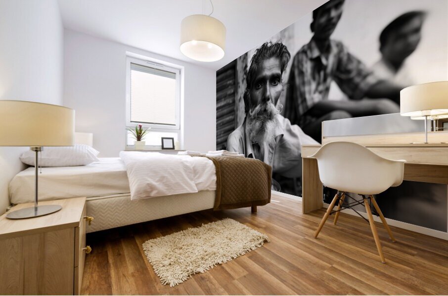The Watchful Gaze Mural print