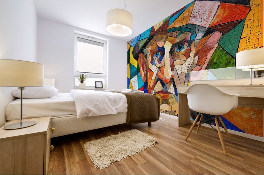 Fragmented Vision - GIA2401-0228-ILU Mural print