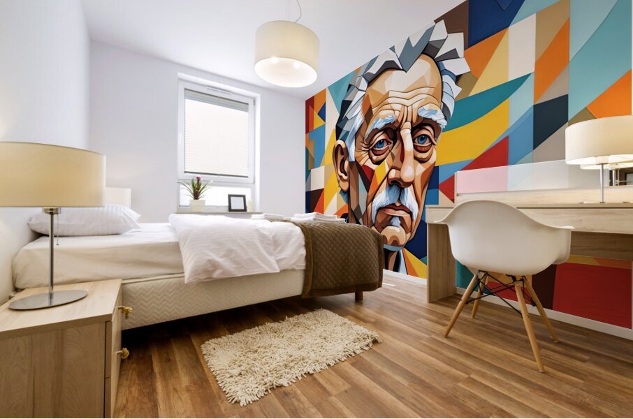 Geometric Wisdom - GIA2401-0230-ILU Mural print