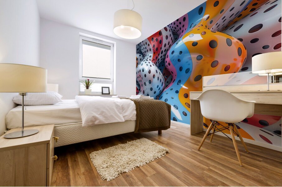 Tranquil Abstract Mural print