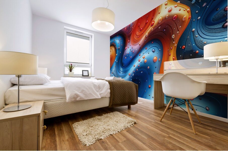 Abstract Harmony Mural print