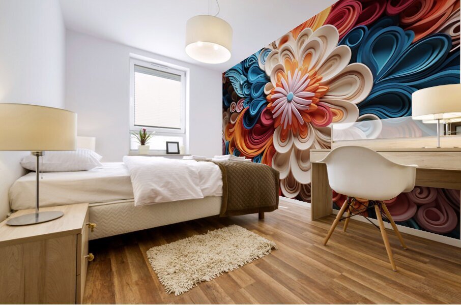 Modern Abstract Creation Mural print