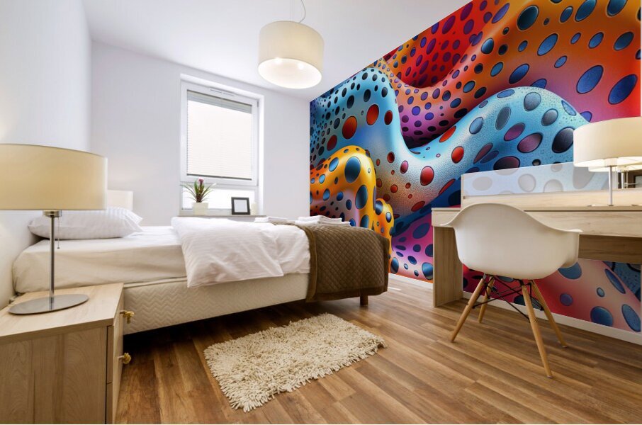 Organic Abstract Mural print