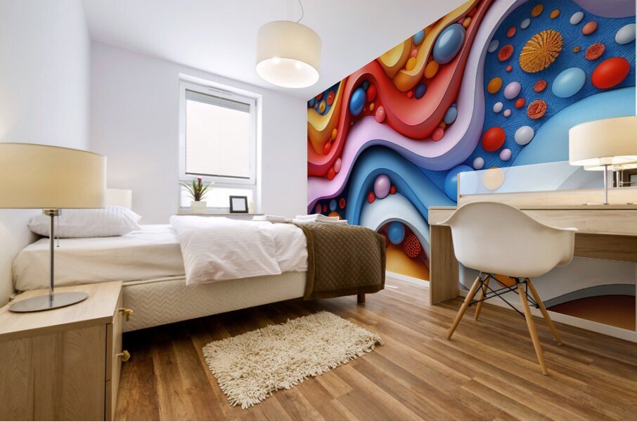 Abstract Essence Mural print