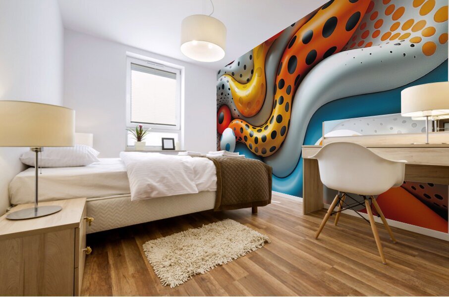 Abstract Formation Mural print