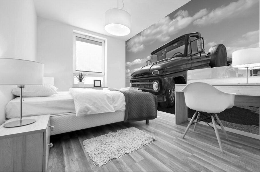 Well Used - 64 Chevy C10 Mural print