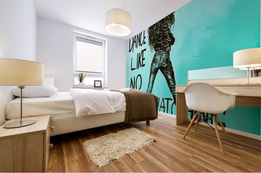 Get Down Tonight - No Ones Watching Mural print