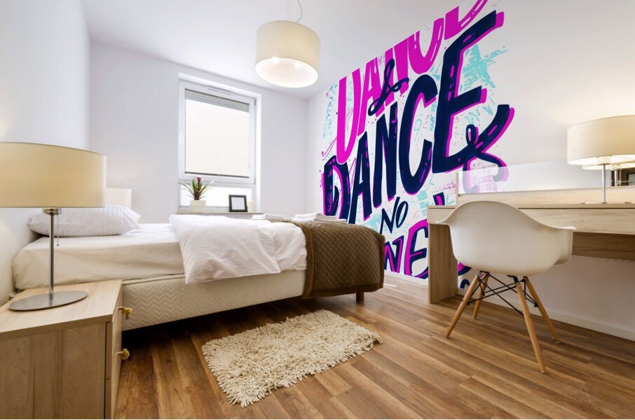 Let Me Dance Mural print