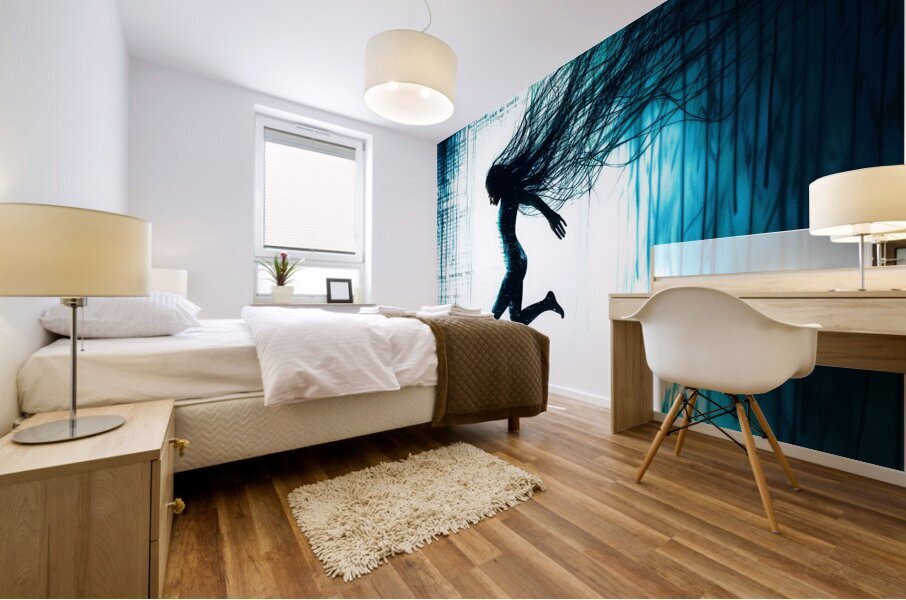 Leap Of Faith Mural print