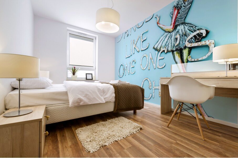When You Dance Mural print