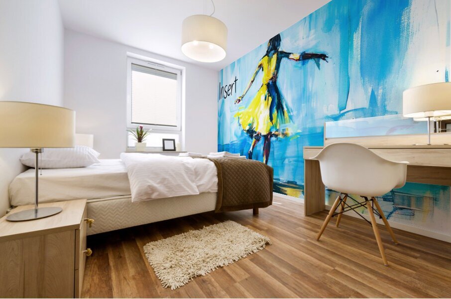 Insert Inspiration Mural print