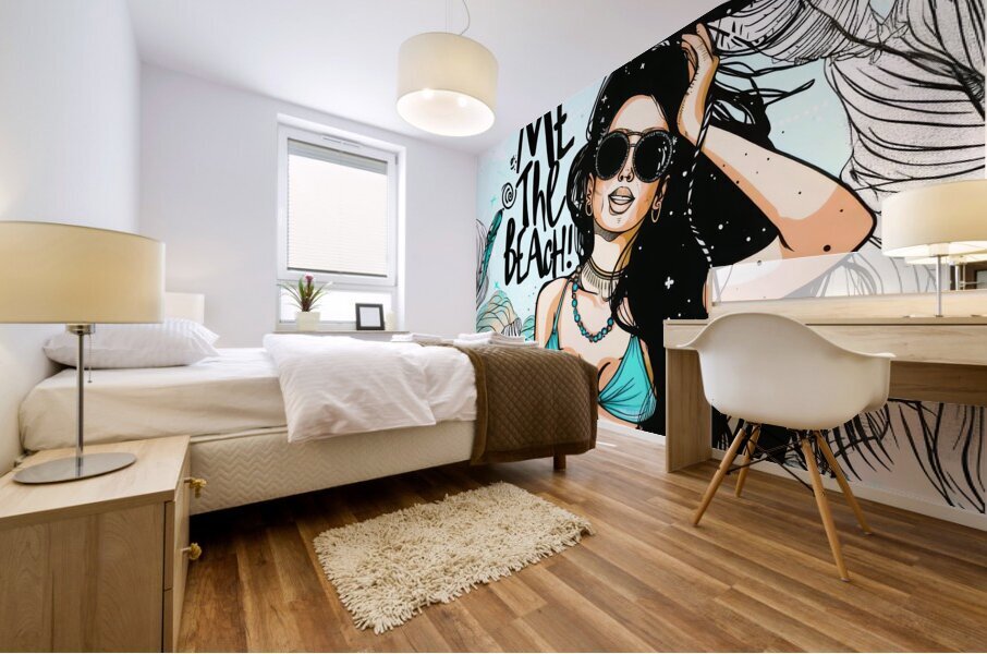 My Khe Beach Mural print