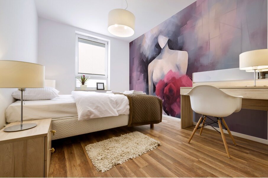 Mosaic Muse Mural print
