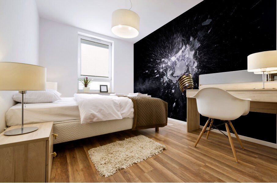 glass that shatters  Mural print